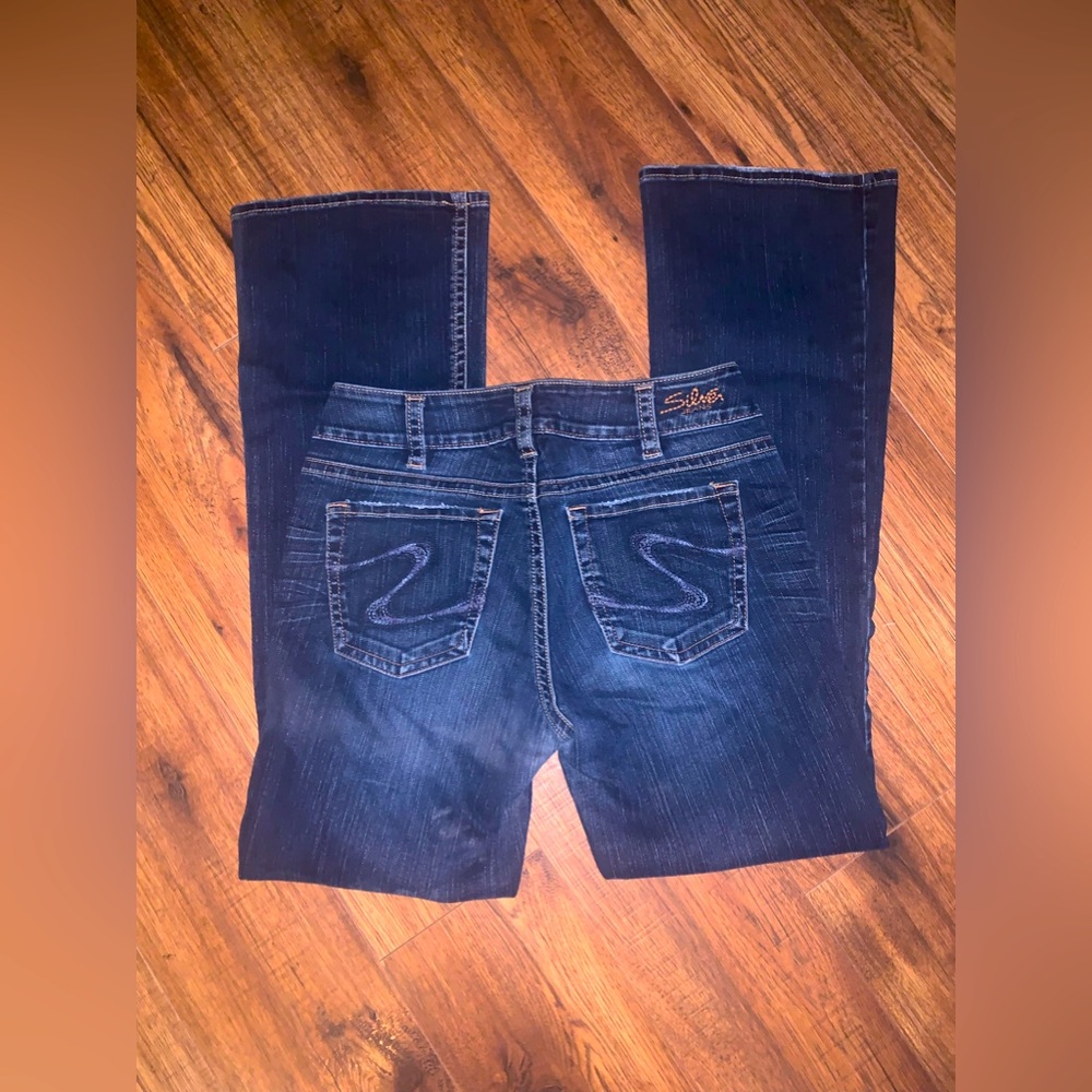Silver brand jeans.
